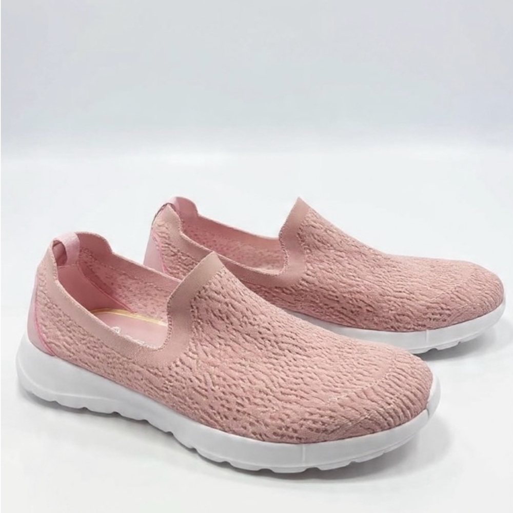 Athletic Works Women's Pink Slip-On Sneakers